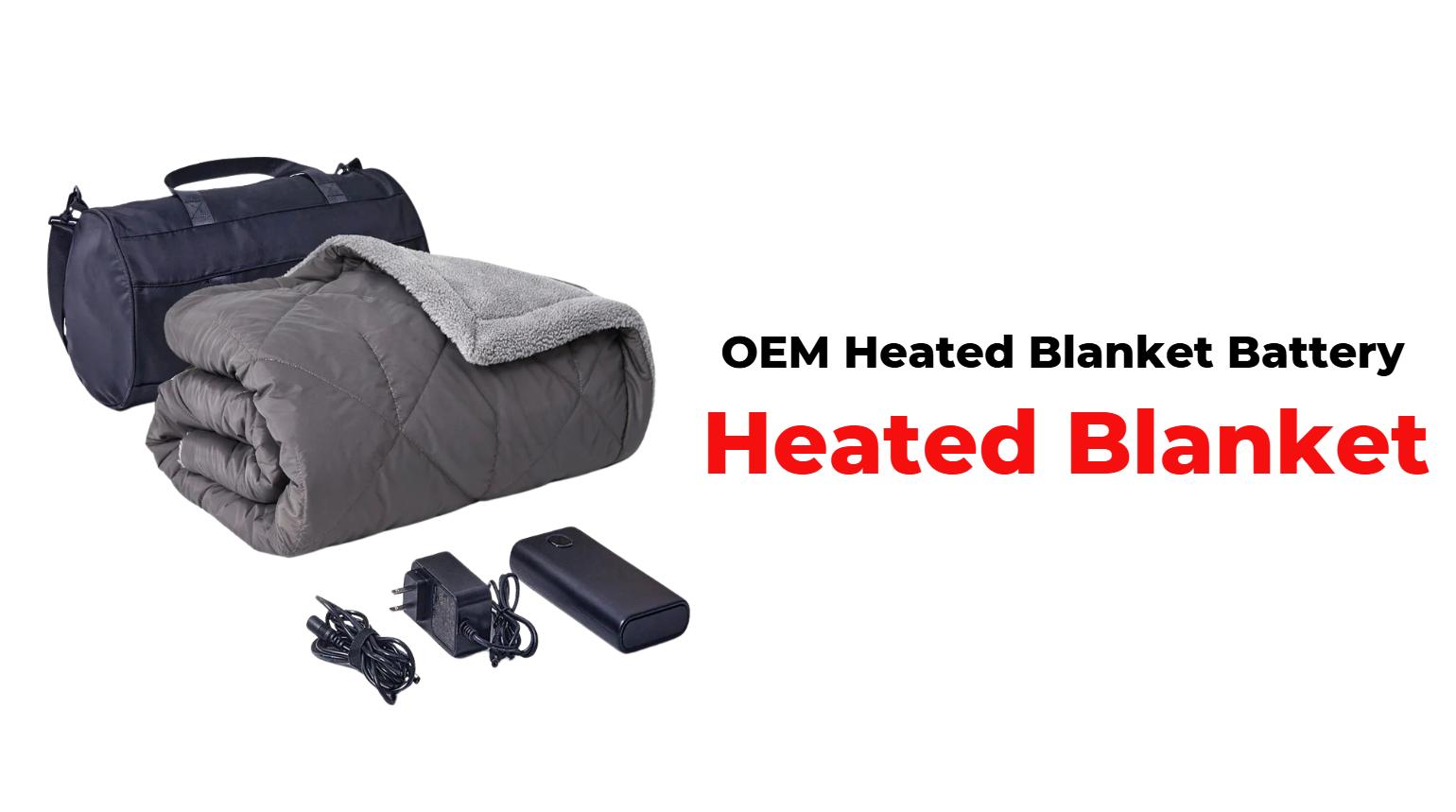 How can you prevent overheating when using heated blankets?