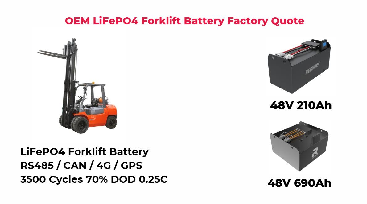 What Are the Different Types of Forklift Batteries Available?